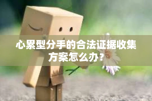 心累型分手的合法证据收集方案怎么办？