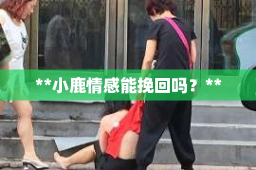 **小鹿情感能挽回吗？**