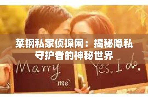 莱钢私家侦探网：揭秘隐私守护者的神秘世界