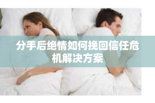分手后绝情如何挽回信任危机解决方案