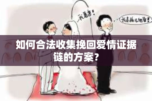 如何合法收集挽回爱情证据链的方案? 如何合法收集挽回爱情证据链的方案?